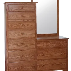 Amish Shaker Chesser with Mirror