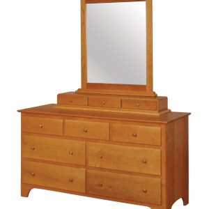 Amish Shaker Double Dresser