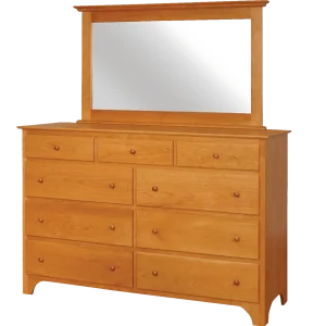 Amish Shaker Tall Dresser