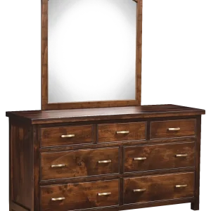 Amish Timbermill Double Dresser