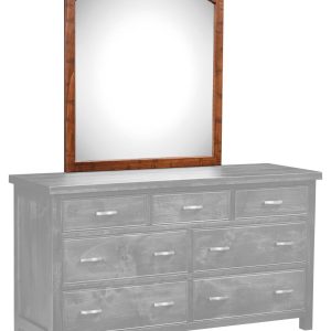 Amish Timbermill Arch Mirror