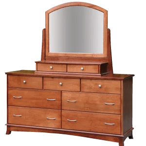 Amish Crescent 66″ Dresser