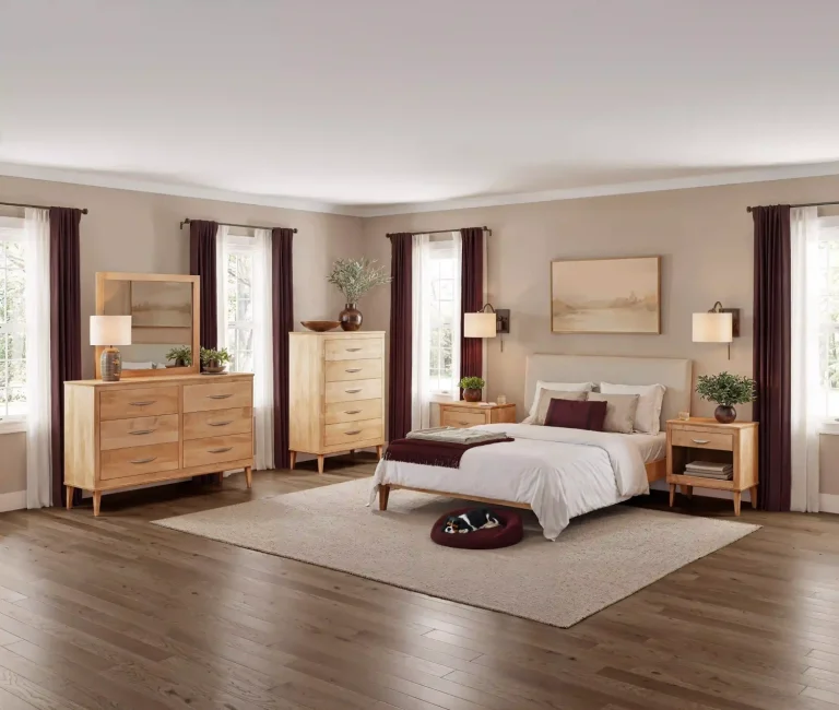Florence Fabric Platform Bed