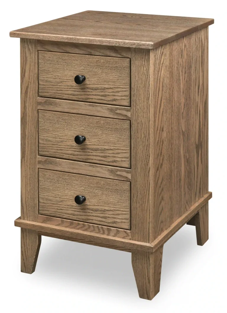 Madison 3-Drawer Nightstand
