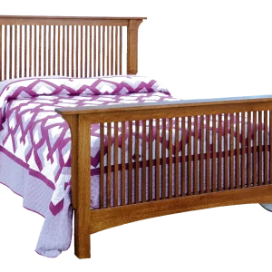 Amish Empire Mission Spindle Bed