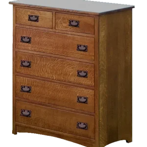 Amish Empire Mission 6 Drawer Chest