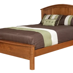 Amish Meridian Arch Panel Bed