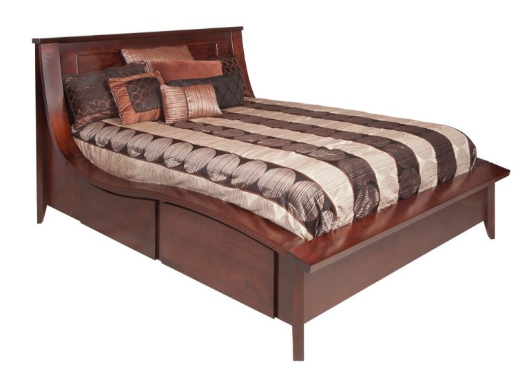 Amish Kingston Wave Bed