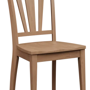 Amish Dayton Solid Hardwood Dining Side Chair