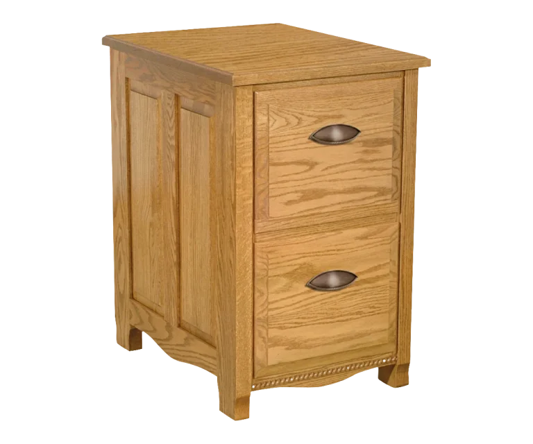 Amish Laurel Two-Drawer File Cabinet