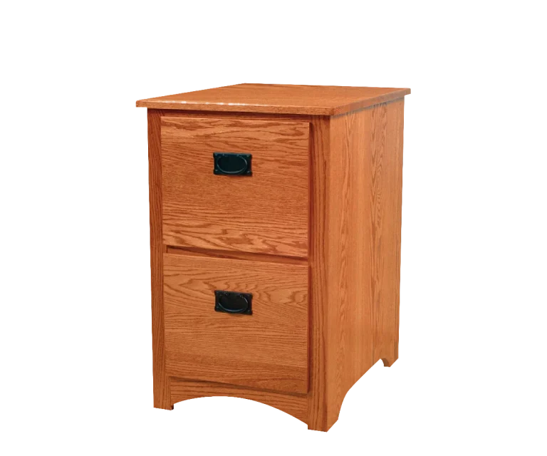 Amish Mission Two-Drawer File Cabinet