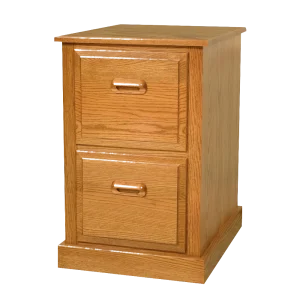 Amish Traditional Two-Drawer File Cabinet