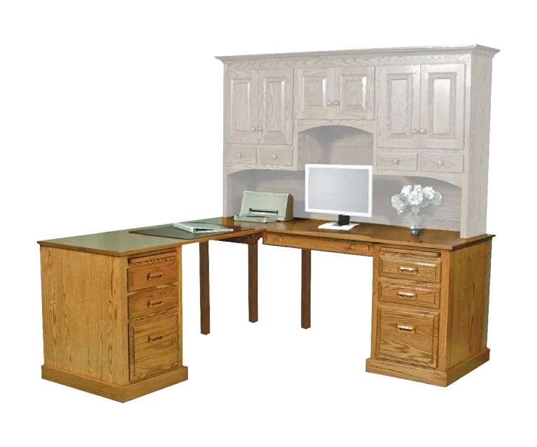 Amish Traditional Corner Computer Desk