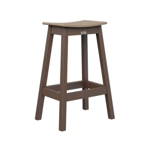 Saddle Bar Stool by Berlin Gardens