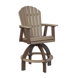 Comfo Back Swivel Bar Chair by Berlin Gardens