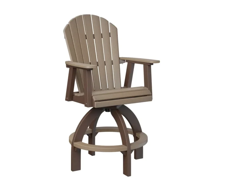 Comfo Back Swivel Bar Chair by Berlin Gardens