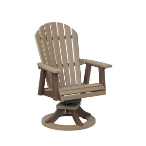 Comfo Back Swivel Rocker Dining Chair by Berlin Gardens