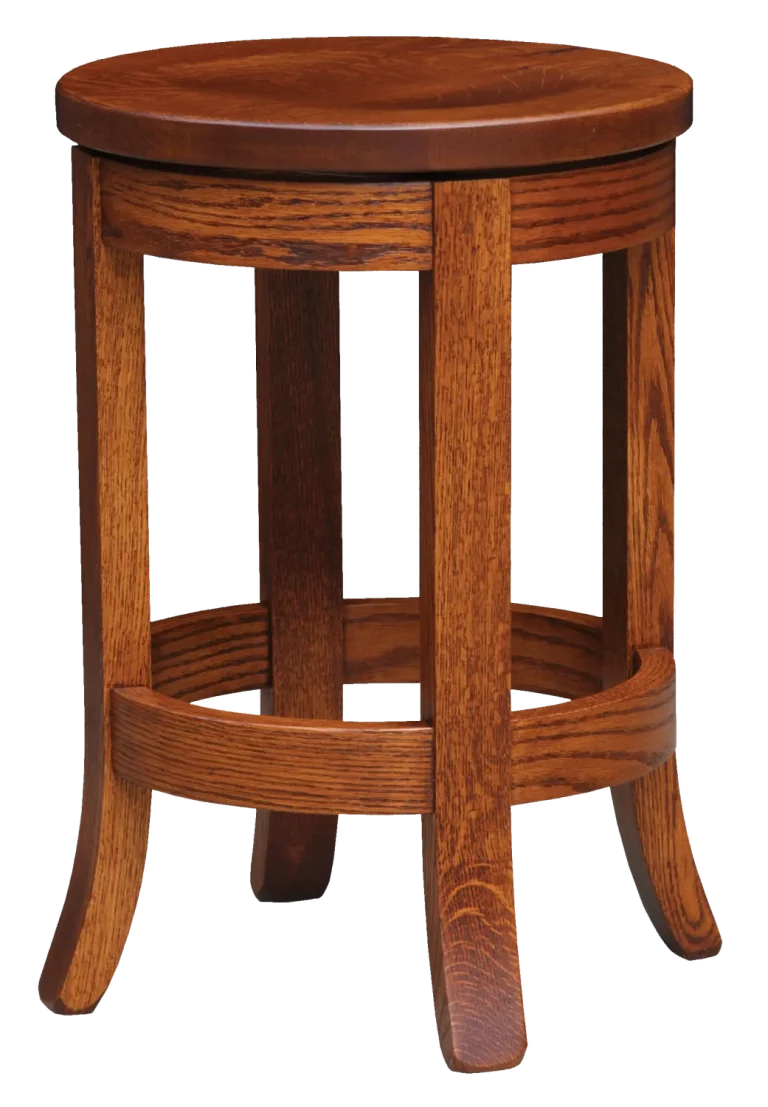 Amish Barrel Round Stool