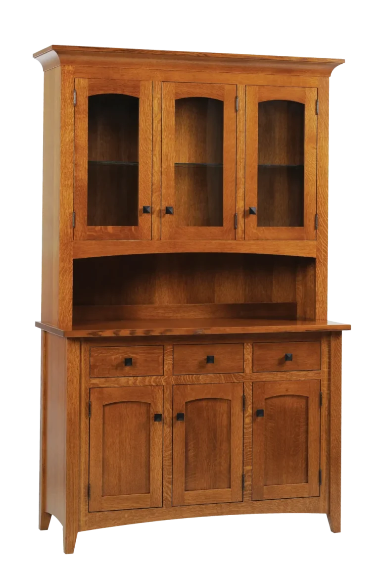 Amish Blakely 3 Door Hutch, Base Only