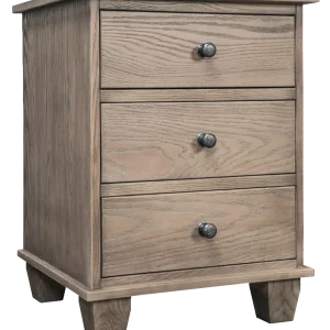 Amish Kensington Nightstand with 3 Drawers
