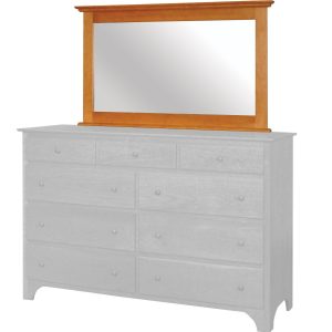 Amish Shaker Tall Dresser Mirror