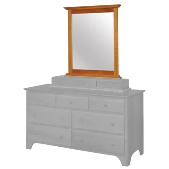 Amish Shaker Large Mirror Only