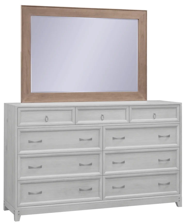 Amish Glendale Tall Dresser Mirror Only