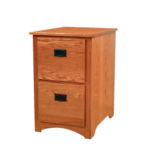 Amish Mission Two-Drawer File Cabinet