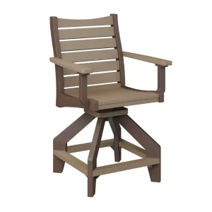 Bristol Swivel Counter Chair by Berlin Gardens