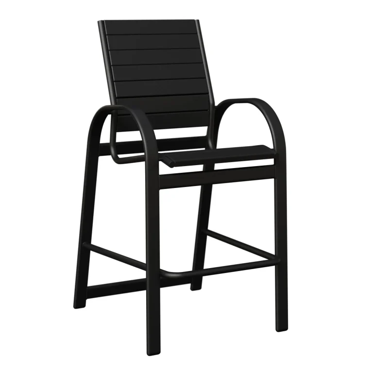 Murphy Aluminum+Poly Bar Chair by Berlin Gardens