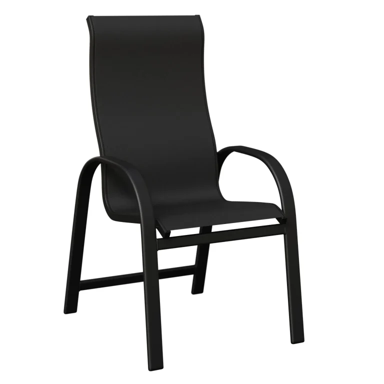 Murphy High Back Aluminum+Sling Dining Chair by Berlin Gardens