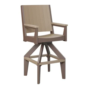 Mayhew Chat Extra Tall Swivel Chair by Berlin Gardens