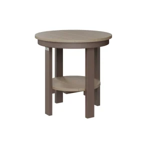 Round End Table Dining Height by Berlin Gardens