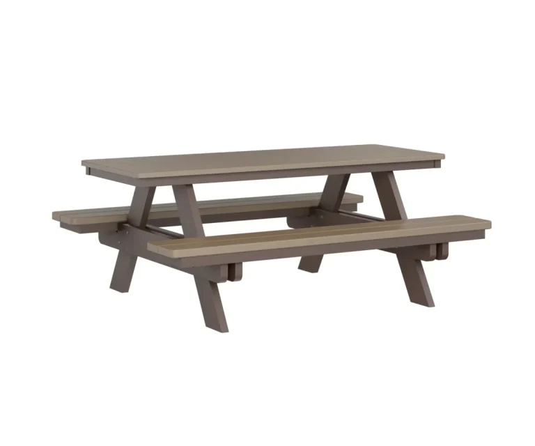 Rectangular Picnic Table by Berlin Gardens