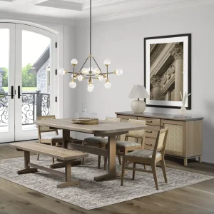 Amish Provence Solid Hardwood Dining Table