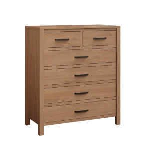 Amish Amanda Solid Hardwood Bedroom 6-Drawer Chest