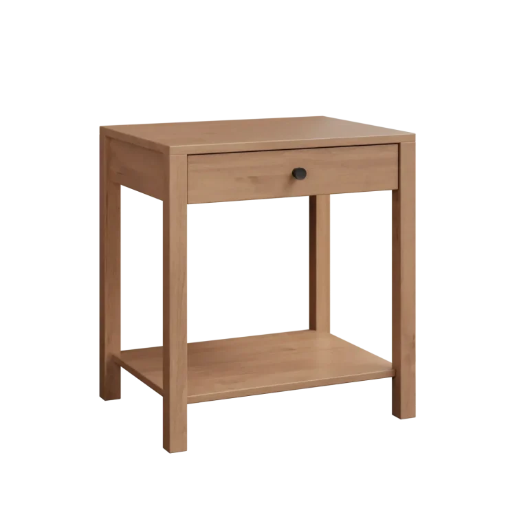 Amish Amanda Solid Hardwood Bedroom 1-Drawer Nightstand