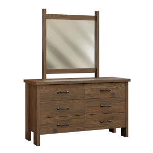 Amish Cheyenne Solid Hardwood Bedroom Mirror Only