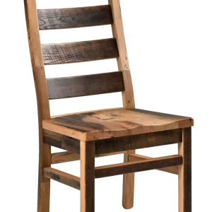 Amish Ladderback Solid Hardwood Dining Side Chair