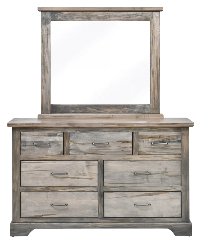 Amish Kimberley Solid Hardwood Bedroom 7-Drawer Dresser Only