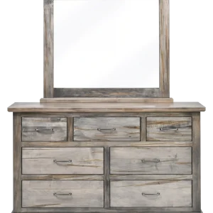 Amish Kimberley Solid Hardwood Bedroom Dresser Mirror Only