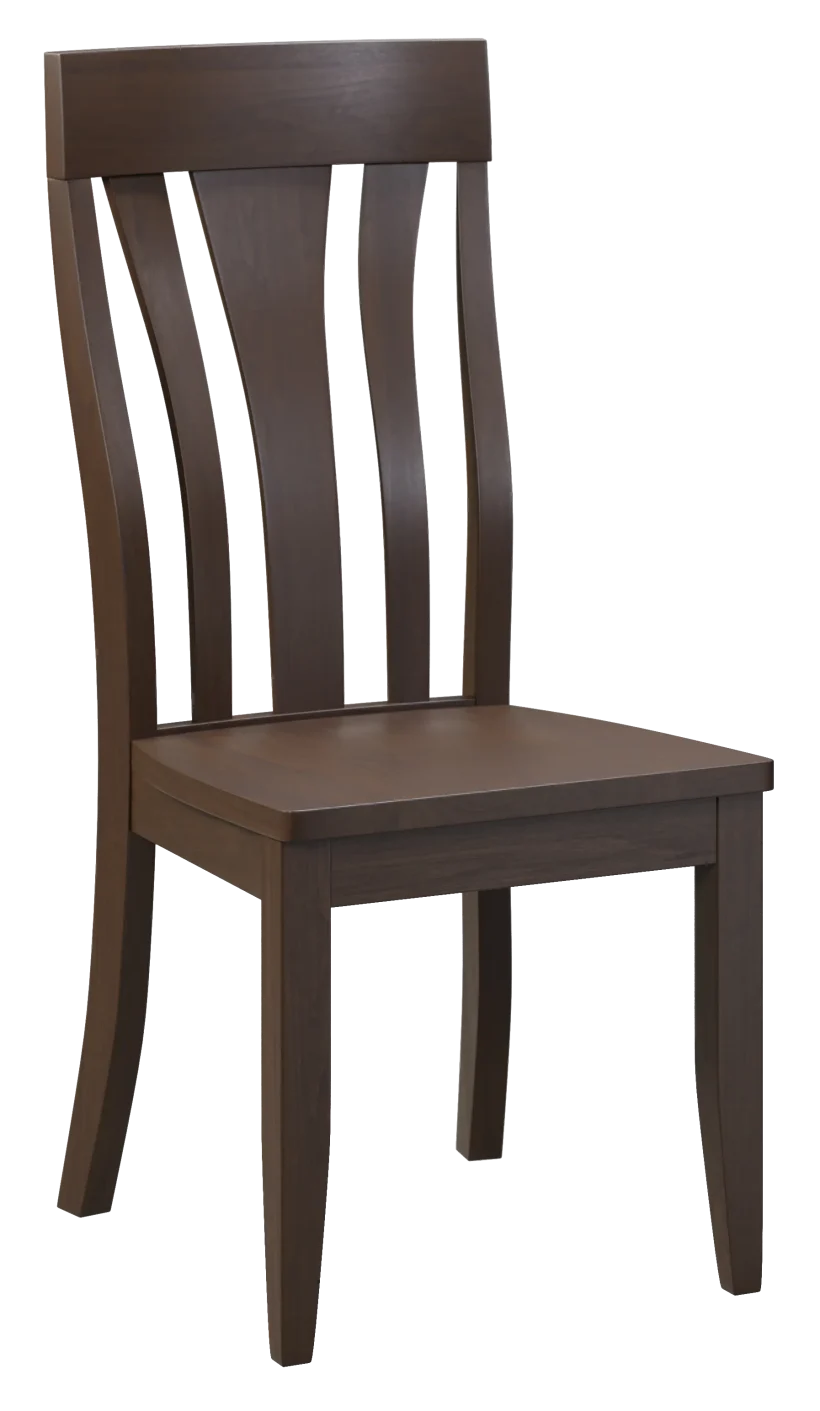Amish Oak Harbor Side Chair - No, , , , , Oak, OCS122 Cocoa Amish Oak Harbor Side Chair - 016-LE5704