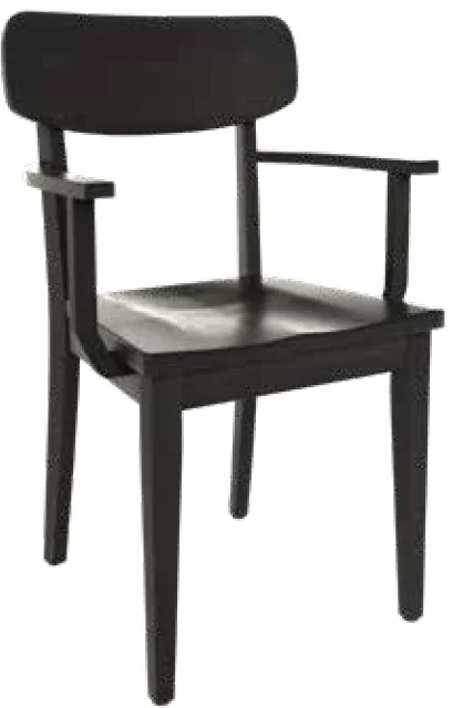 Amish Richville Arm Chair - No, , , , , Brown Maple, OCS230 Onyx Amish Richville Arm Chair - 016-OF4703