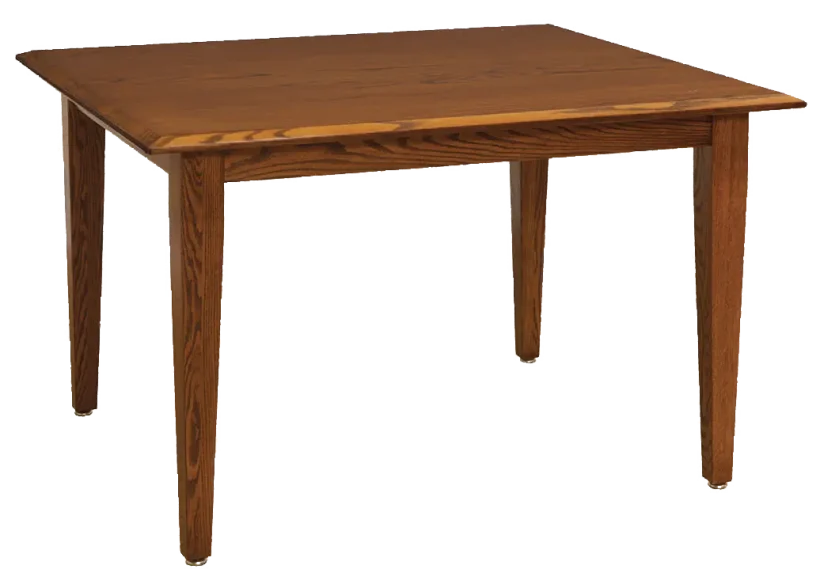 Amish Shaker Table - Solid Top - 016-PE993