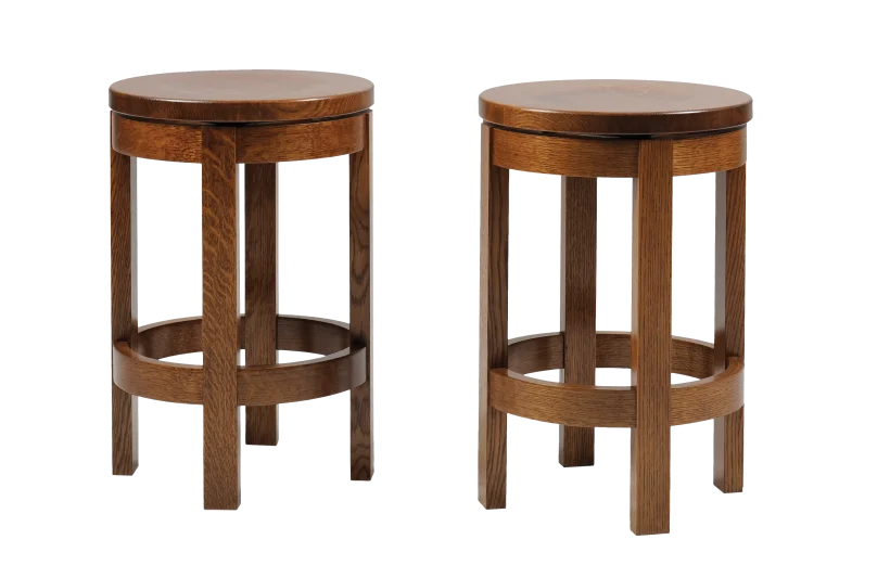 Amish Blakely Bar Stool - No, , , , , QSWO, OCS113 Michael's Cherry Amish Blakely Bar Stool - 016-YI163