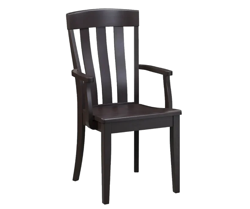 Amish Brookport Arm Chair - No, , , , , Sap Cherry, OCS230 Onyx Amish Brookport Arm Chair - 016-YO5303