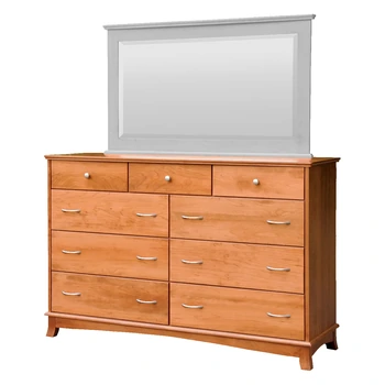 Amish Crescent 66" Tall Dresser Only - 017-ZTC044