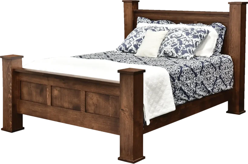 Amish Bloomfield Poster Bed - 017-ZTC1434