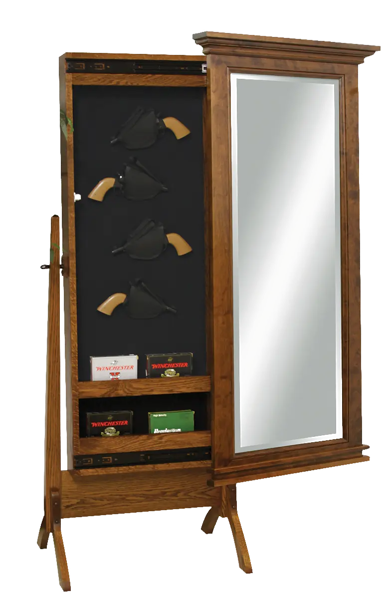 Amish Brooklyn Gun Cabinet - 017-ZTC4345-533