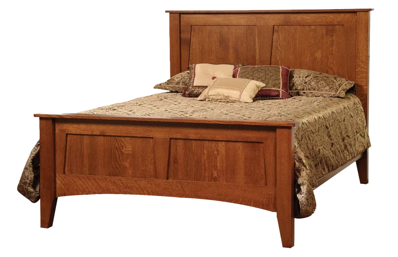 Amish Heirloom Mission Bed - 017-ZTC4487